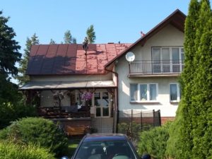 Malowanie dachów i elewacji - realizacja Win-Tech 2