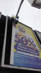 Montaż reklam - realizacja Win-Tech 1